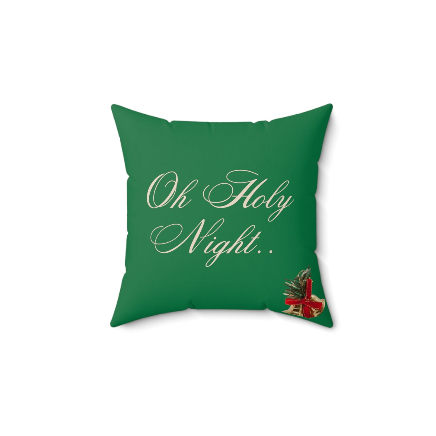 Oh Holy Night - Spun Polyester Square Pillow