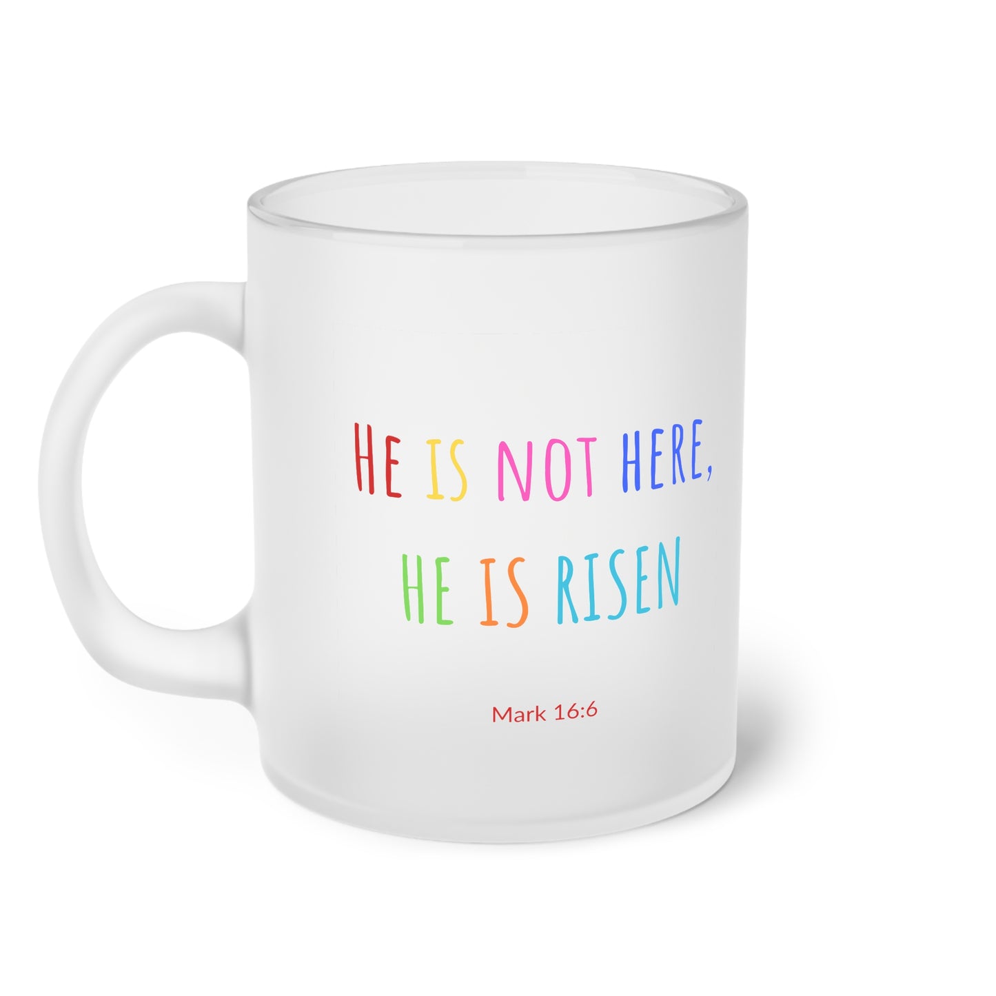 Frosted Glass Mug