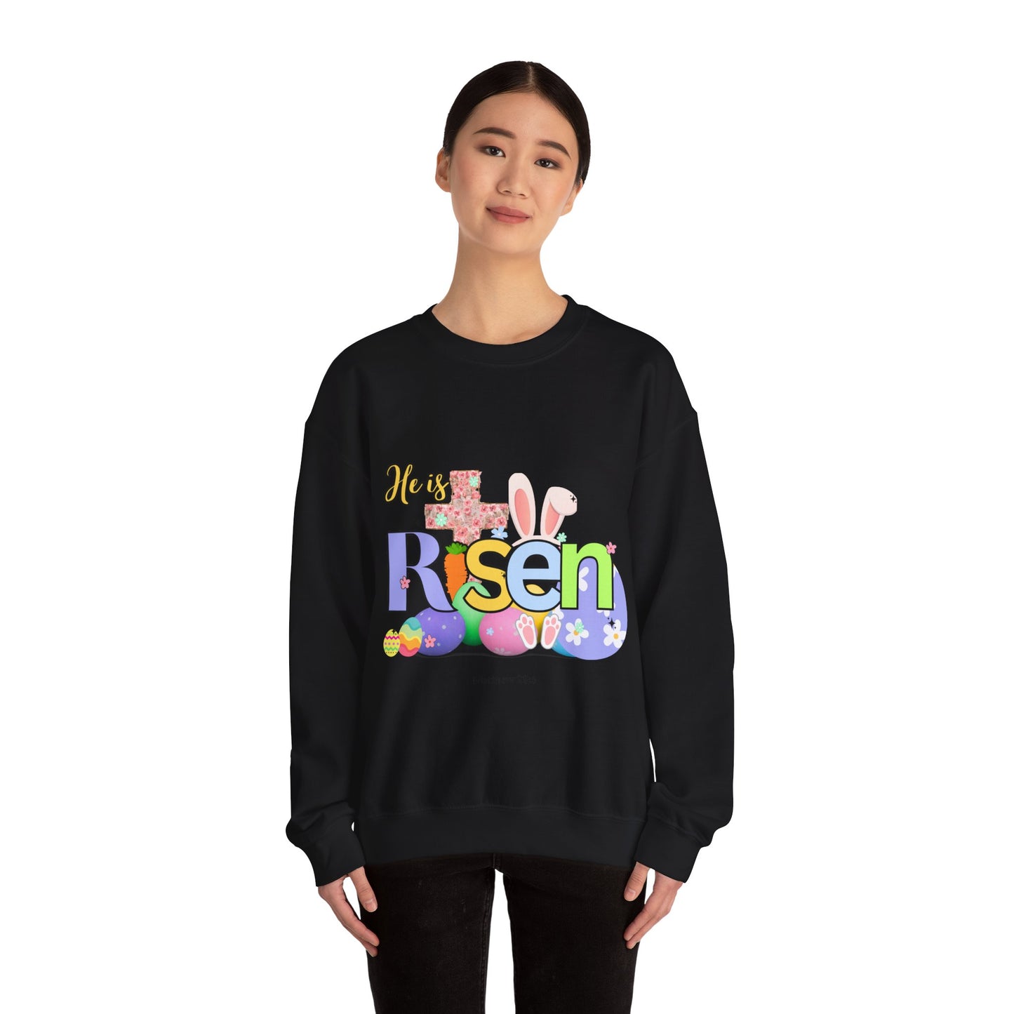 He is Risen Crewneck Sweatshirt