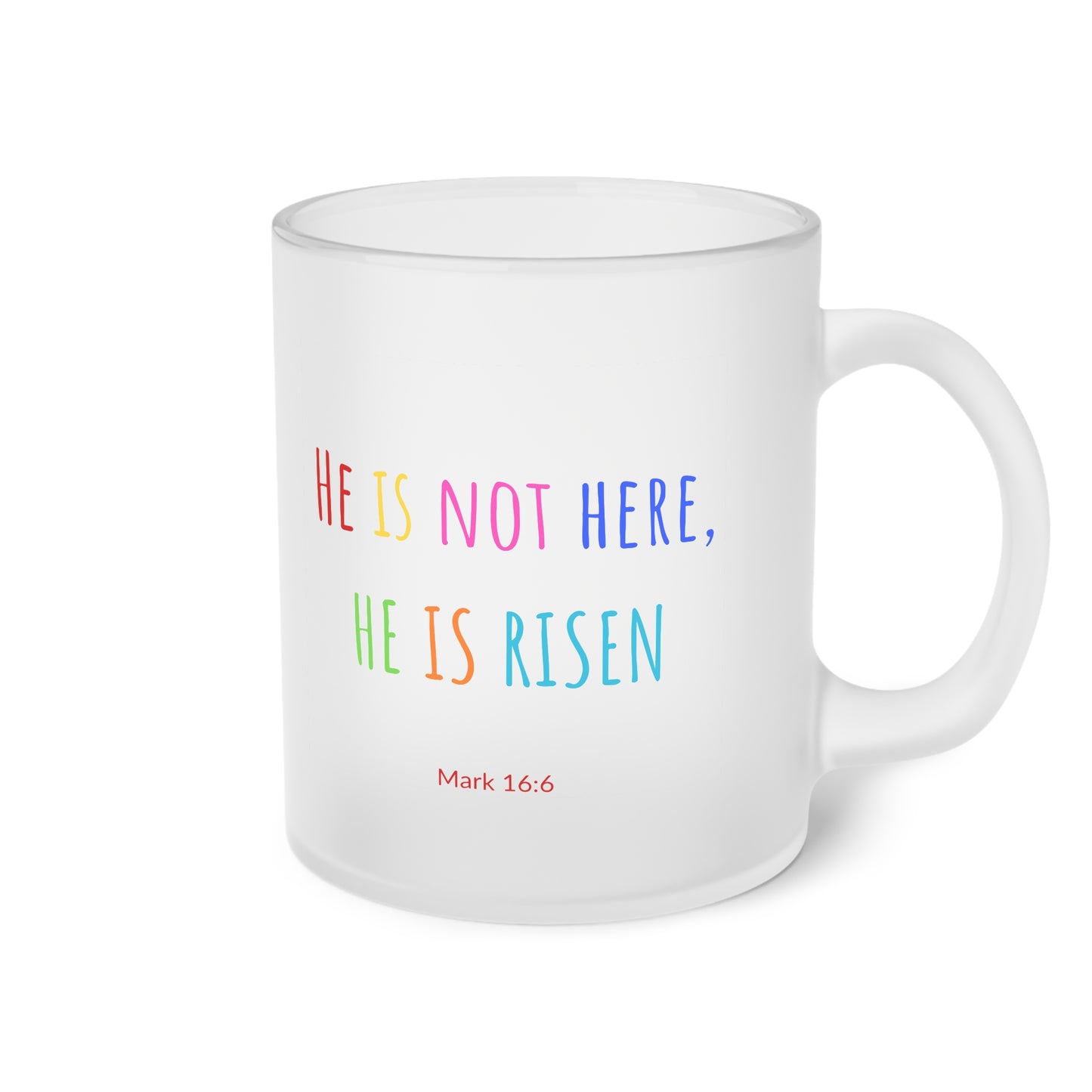 Frosted Glass Mug