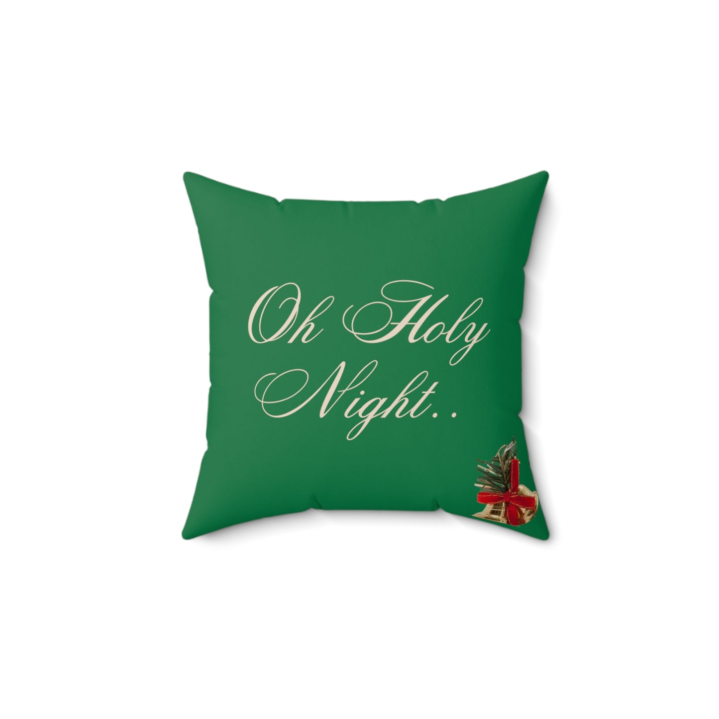 Oh Holy Night - Spun Polyester Square Pillow