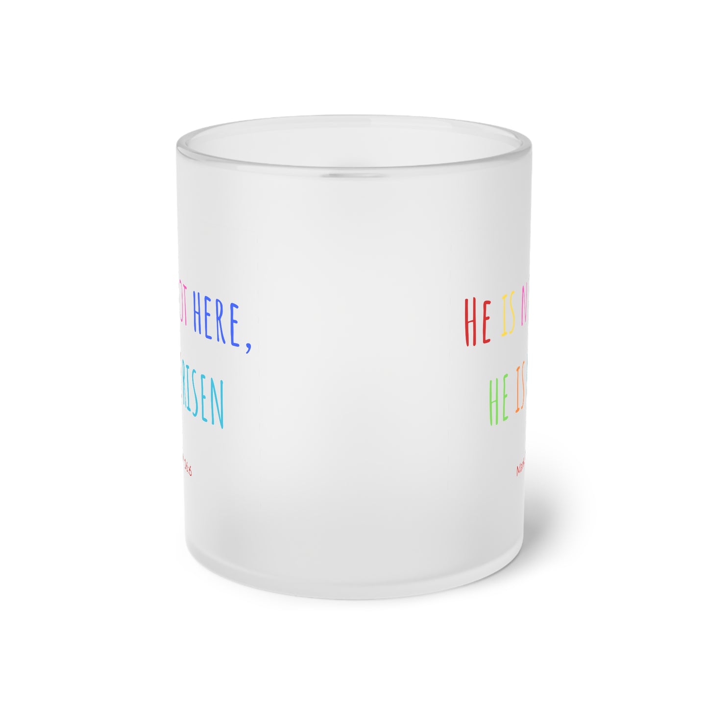 Frosted Glass Mug