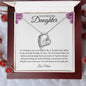 To my daughter - Love Mom