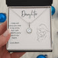 To my Daughter | Love Mom | Eternal Hope Necklace