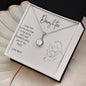 To my Daughter | Love Mom | Eternal Hope Necklace