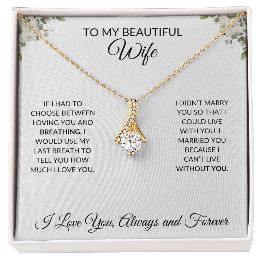 To my Beautiful Wife