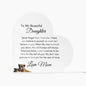 To my Daughter - Love Mom