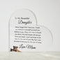 To my Daughter - Love Mom