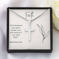 Faith | Cross necklace | Inspiration
