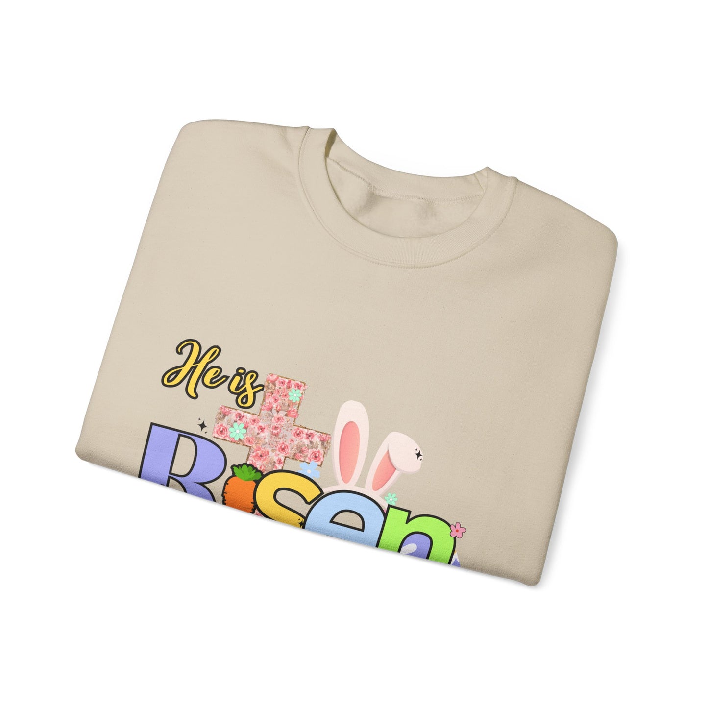 He is Risen Crewneck Sweatshirt