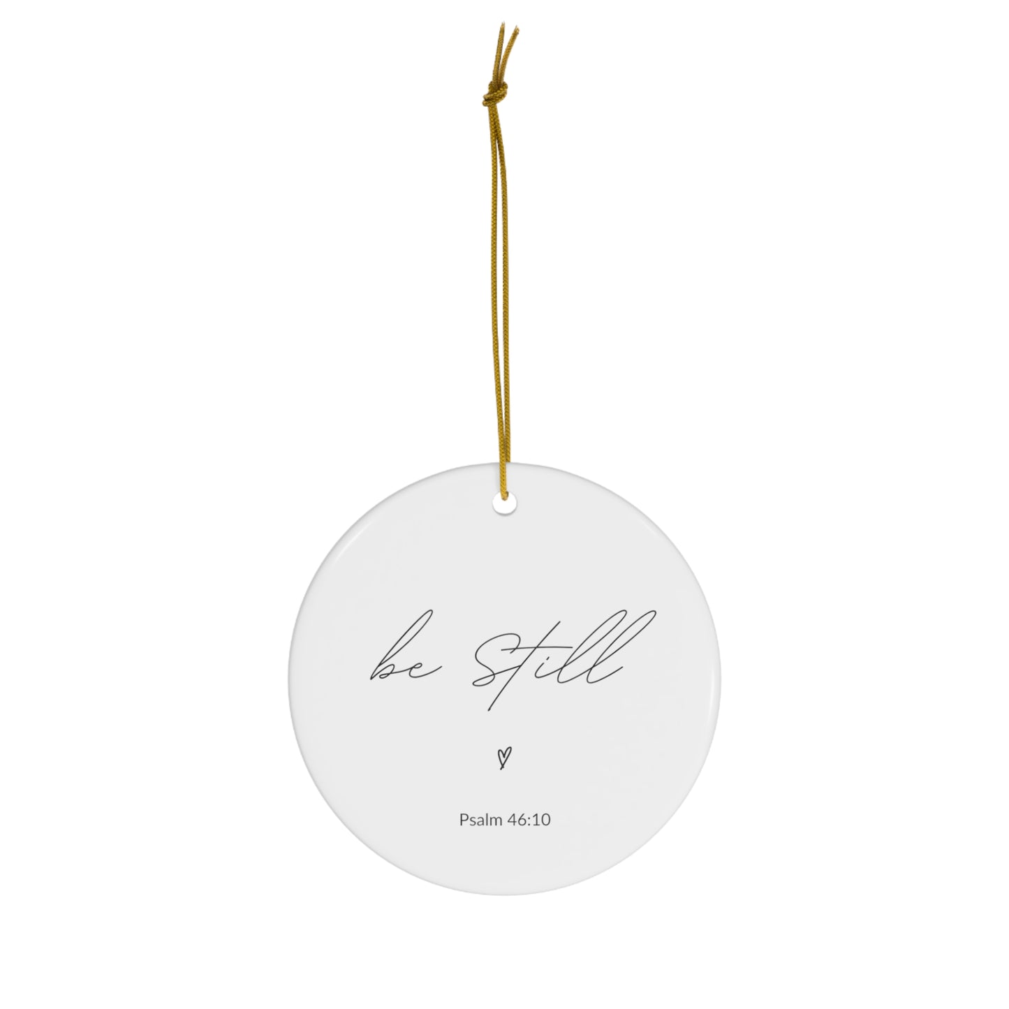 Ceramic Ornament, 4 Shapes