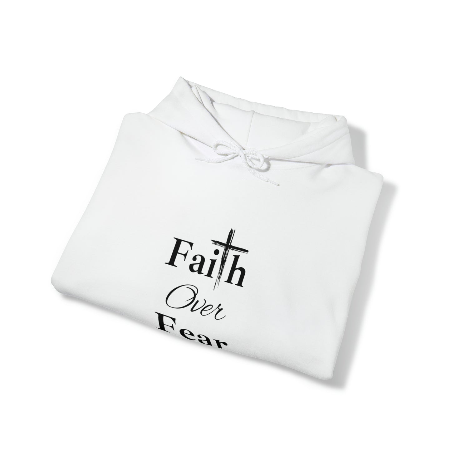 Faith over Fear - Unisex Heavy Blend™ Hooded Sweatshirt