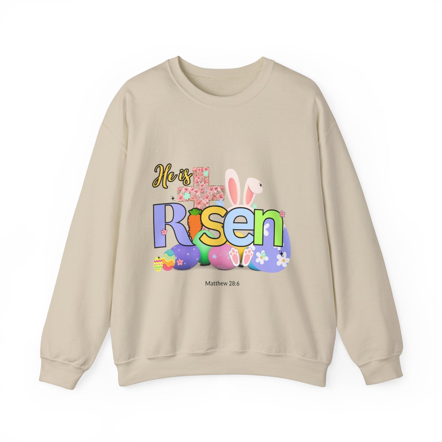 He is Risen Crewneck Sweatshirt