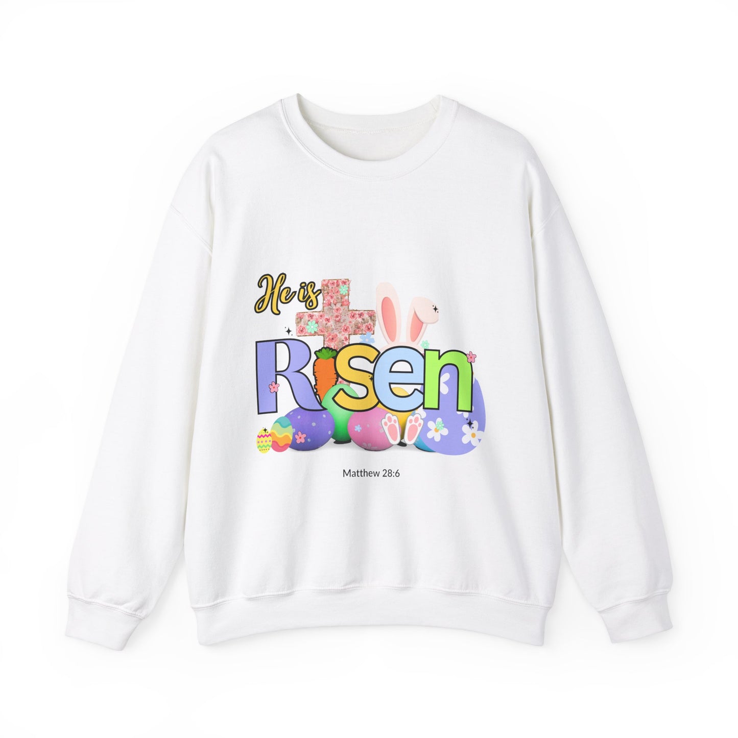 He is Risen Crewneck Sweatshirt