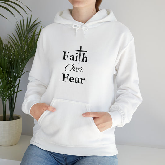 Faith over Fear - Unisex Heavy Blend™ Hooded Sweatshirt