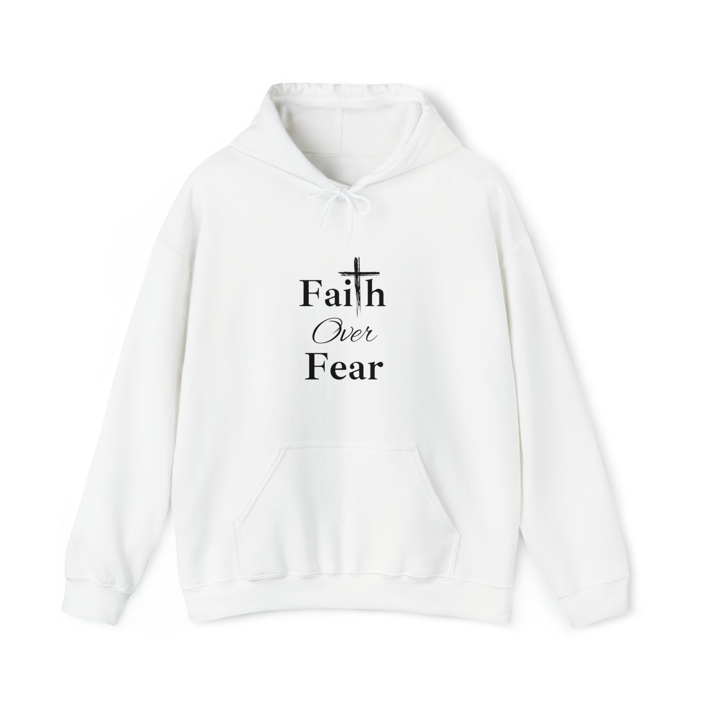 Faith over Fear - Unisex Heavy Blend™ Hooded Sweatshirt