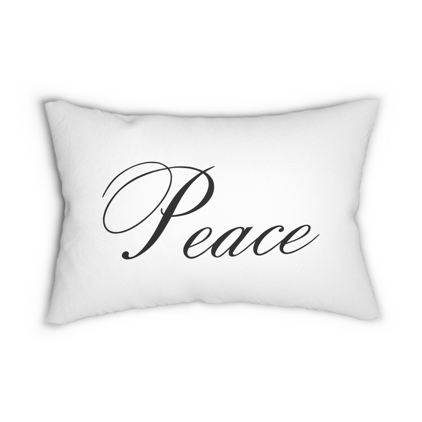 Spun Polyester Lumbar Pillow