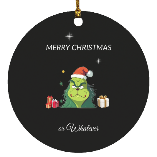 Grinch Christmas Ornament
