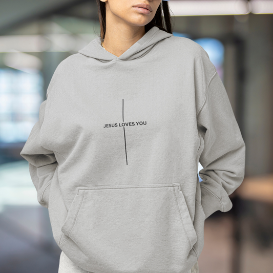 Jesus Loves You - Unisex Heavy Blend™ Hooded Sweatshirt