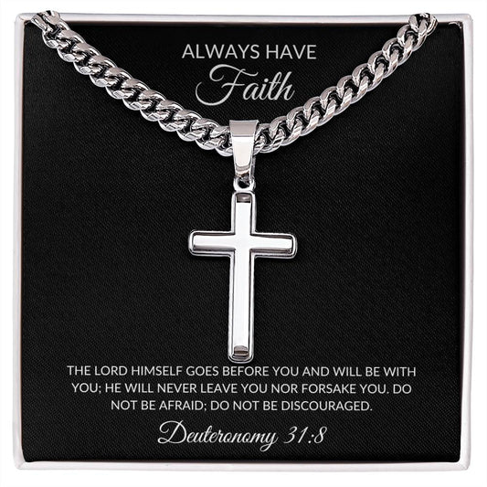 Always have Faith - Cross Necklace Official