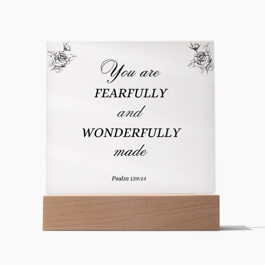 Fearfully and wonderfully made