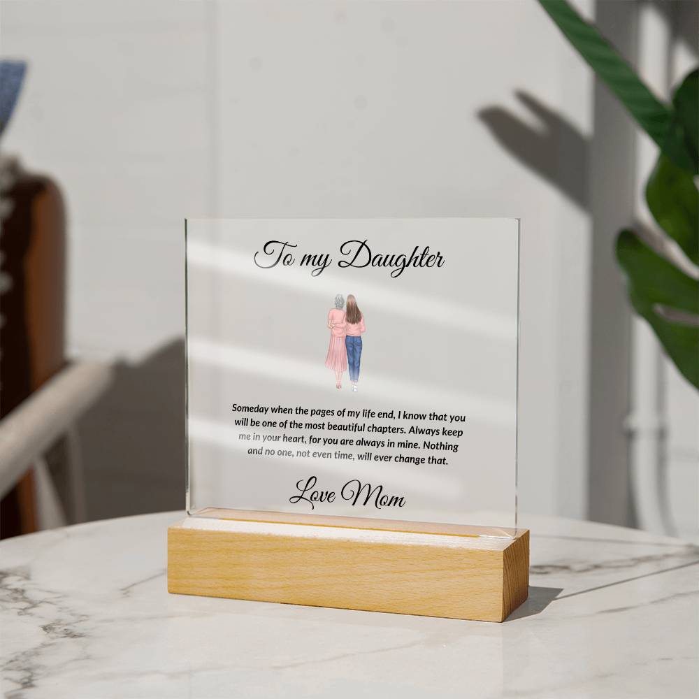 To my Daughter - Love Mom