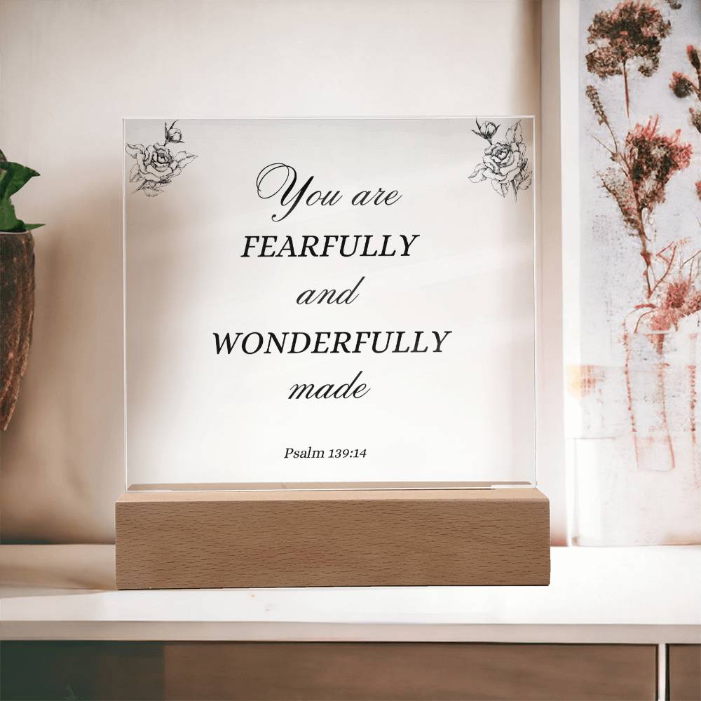 Fearfully and wonderfully made