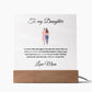 To my Daughter - Love Mom