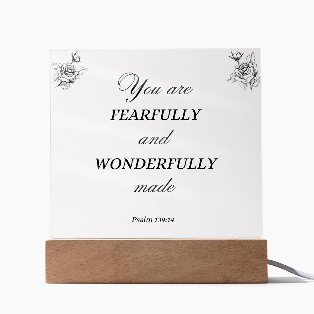 Fearfully and wonderfully made