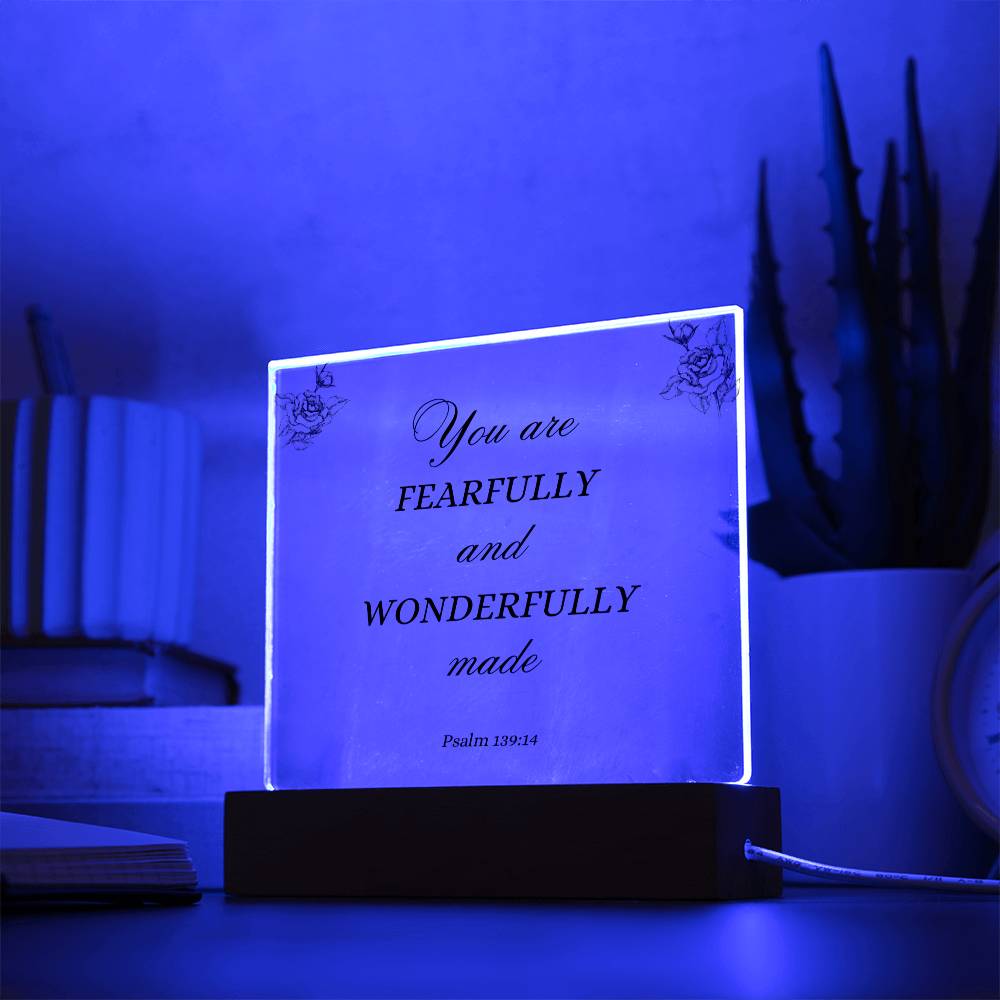 Fearfully and wonderfully made