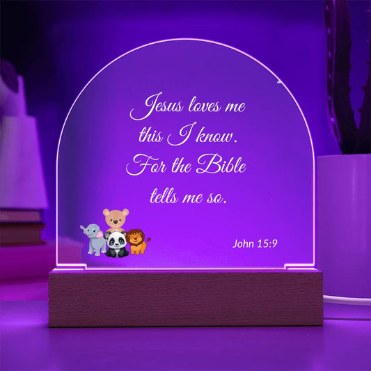 Jesus loves me
