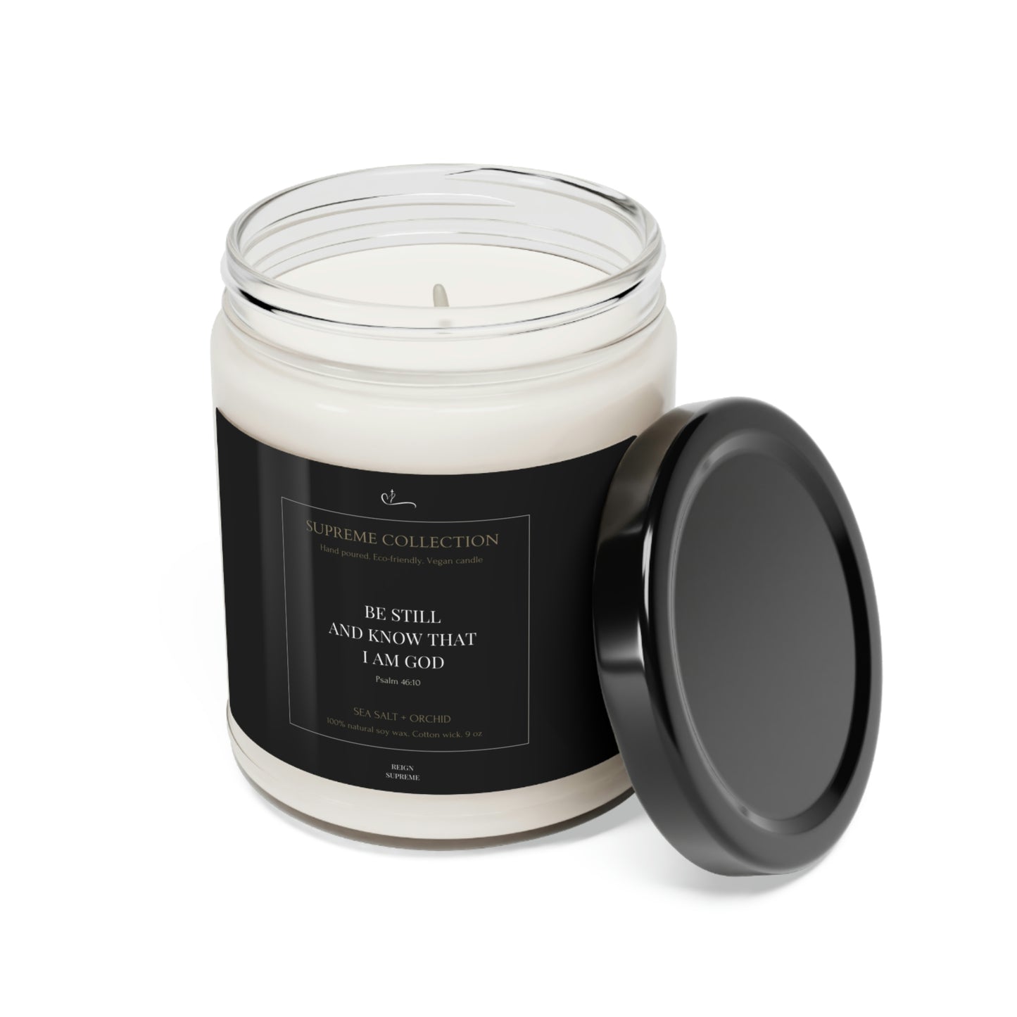 Sea Salt + Orchid Soy Candle