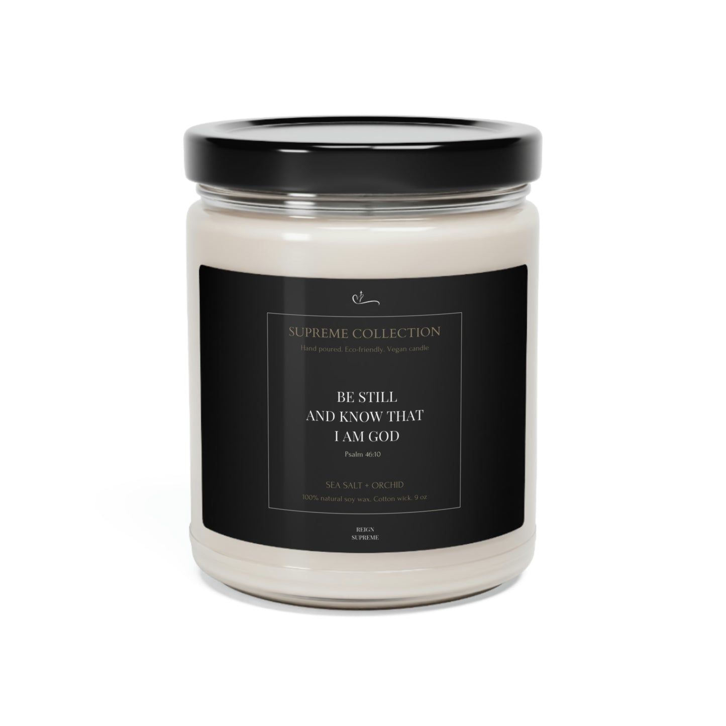 Sea Salt + Orchid Soy Candle
