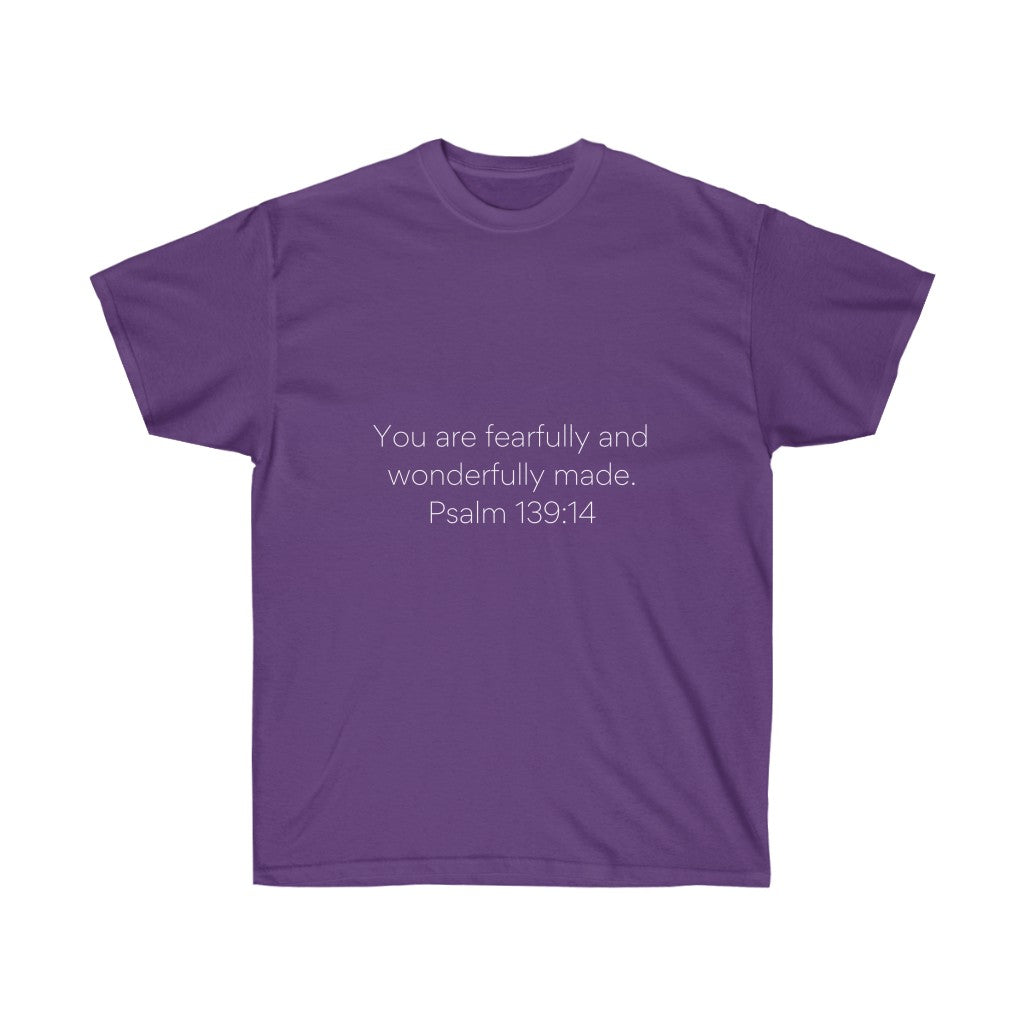 Fearfully and wonderfully made T-shirt